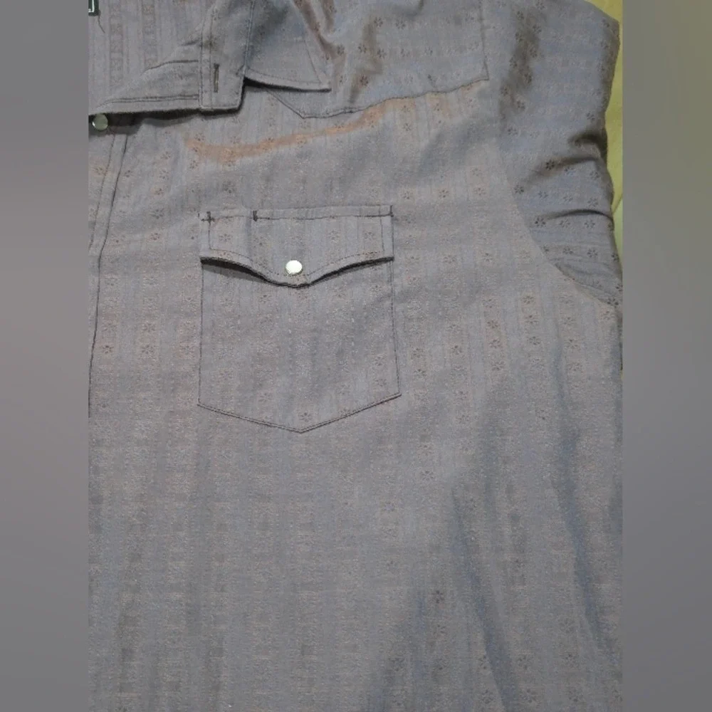 Roper Men's Western Snap Button Shirt‎ | 3XL | Long Sleeve | Charity Listing - Picture 4 of 11